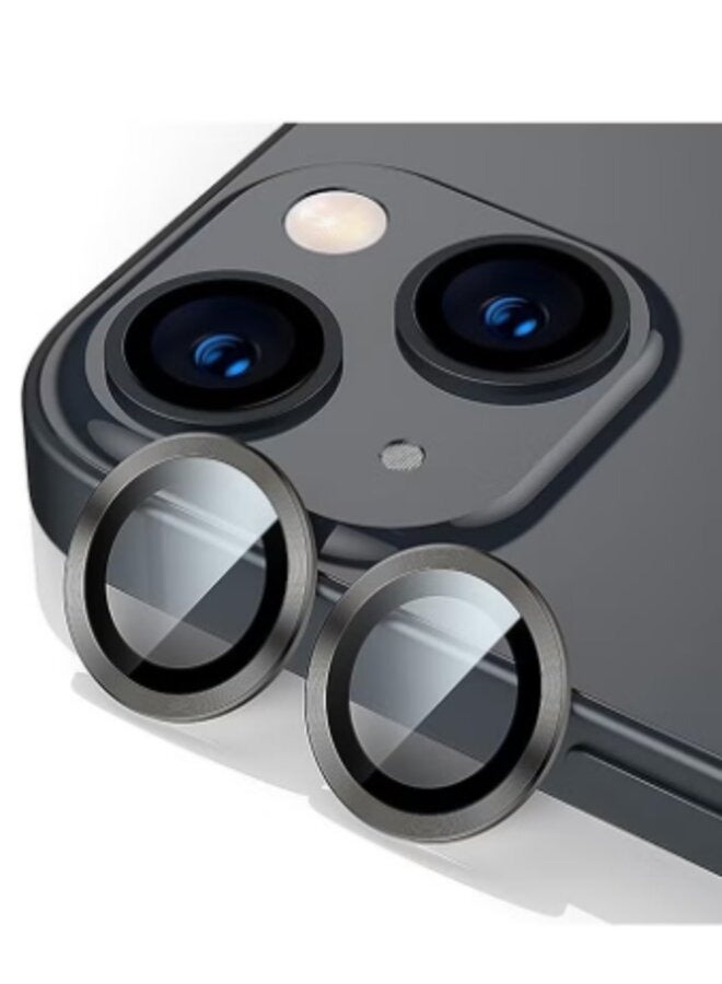 PROMASS Glass camera lens protector for iPhone 16  black - Image 1