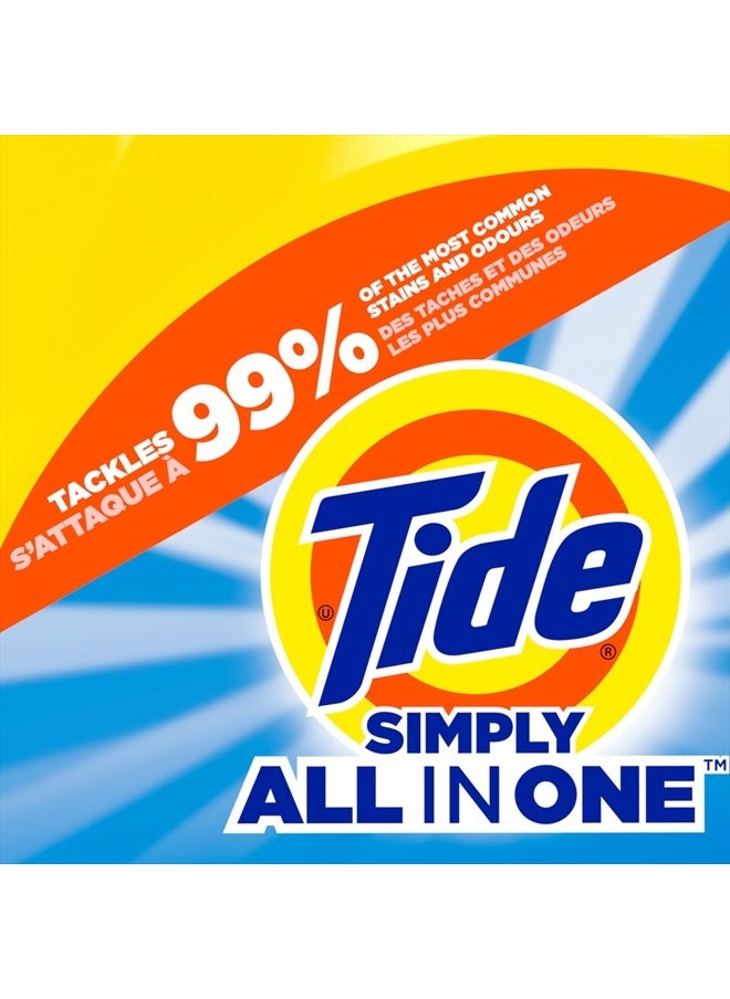 Tide Simply Liquid Laundry Detergent, Refreshing Breeze, 168 oz, 128 Loads  - Image 3
