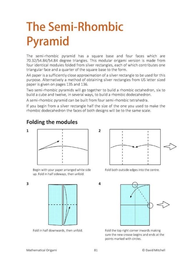 Mathematical Origami: Geometrical Shapes by Paper Folding - Image 5