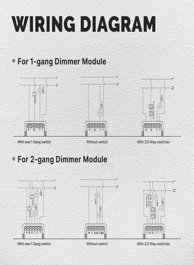 MOES Tuya WiFi Intelligent Switch Dimmer DIY Module Light Switch Mobilephone APP Remotely Control Activate Home Devices Compatible with and Google Assistant for Voice Control - Image 4