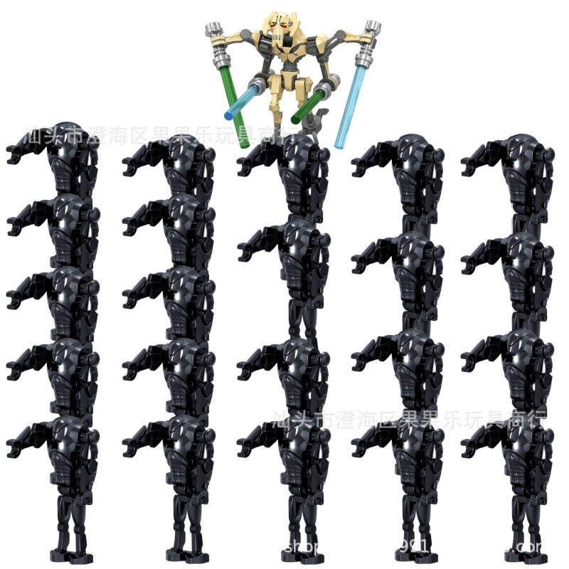 Boys' Educational Variety Of Star Wars Battle Robot Soldier Children'S Assembled Building Block Minifigure Toys Bag - Image 1