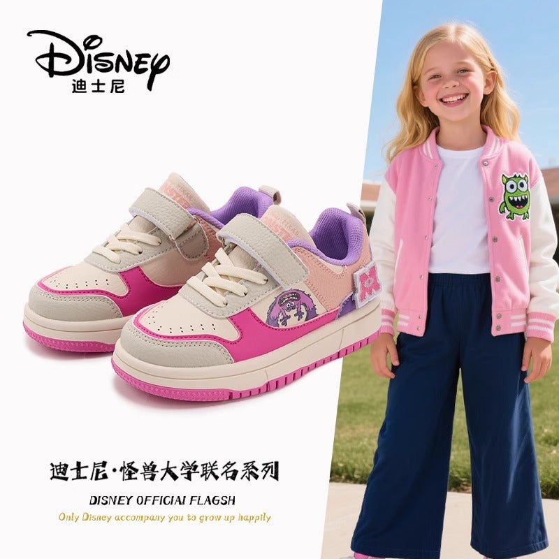 Disney Girls Shoes 2025 New Children'S Shoes Cartoon Sneakers Girls Fashion Trendy Casual Shoes - Image 2