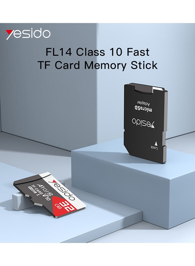 Yesido FL14 Online Selling 256GB USB2.0 TF Memory Cards White  - Image 3