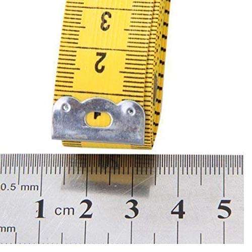 advancedestore Durable Soft 150 Meter 150 cm Sewing Tailor Tape Body Measuring Measure Ruler Dressmaking Pack of 3 - Image 2
