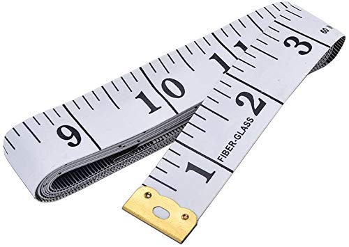 advancedestore Durable Soft 150 Meter 150 cm Sewing Tailor Tape Body Measuring Measure Ruler Dressmaking Pack of 3 - Image 5