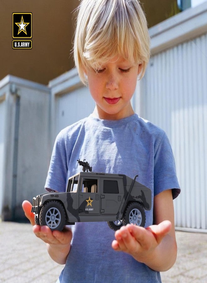 Lollipop سيارة استكشاف الجيش الأمريكي على شكل مصاصة، ألعاب سيارات عسكرية، شاحنة معركة الجيش، مع ضوء وصوت، ميزات فتح وإغلاق فتحة السقف، وأكثر. مثالية كهدية للأطفال. - Image 3