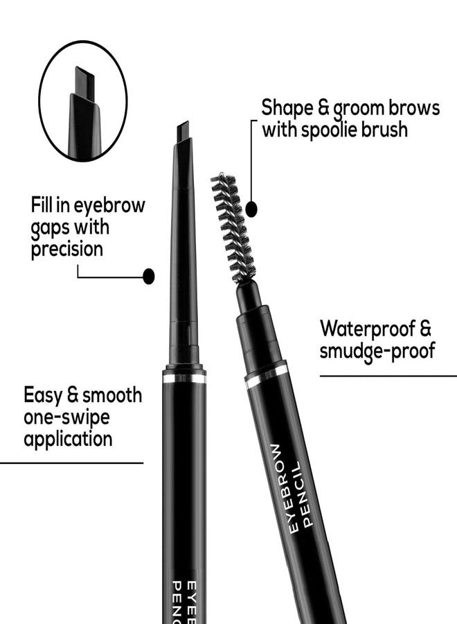 VENIVA Arch Arrival Brow Definer | Brow Pencil with Spoolie | Lasts Upto 12hrs | Pigmented Eyebrow Pencil |Long Lasting & Natural Finish | 3.5gm | Jerry Brown - Image 5