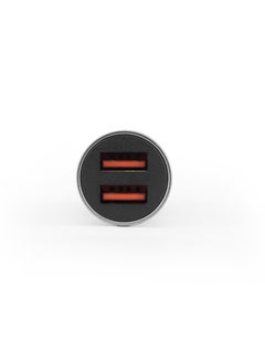JBQ Metal Quick Car Charging Adapter With 2 USB Ports  - Image 2