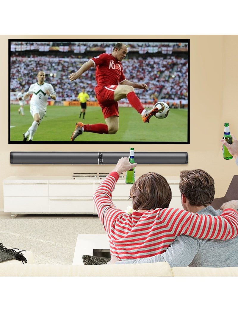 M MIAOYAN Detachable 2-Piece Soundbar – Bluetooth Home Theater Speaker for TV, Wall-Mountable or Split-Use Design  - Image 5
