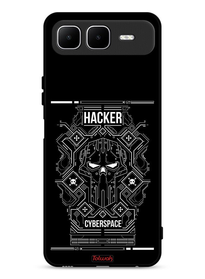 Tolwak Infinix Smart 10 Plus Protective Case Cover Cyberspace