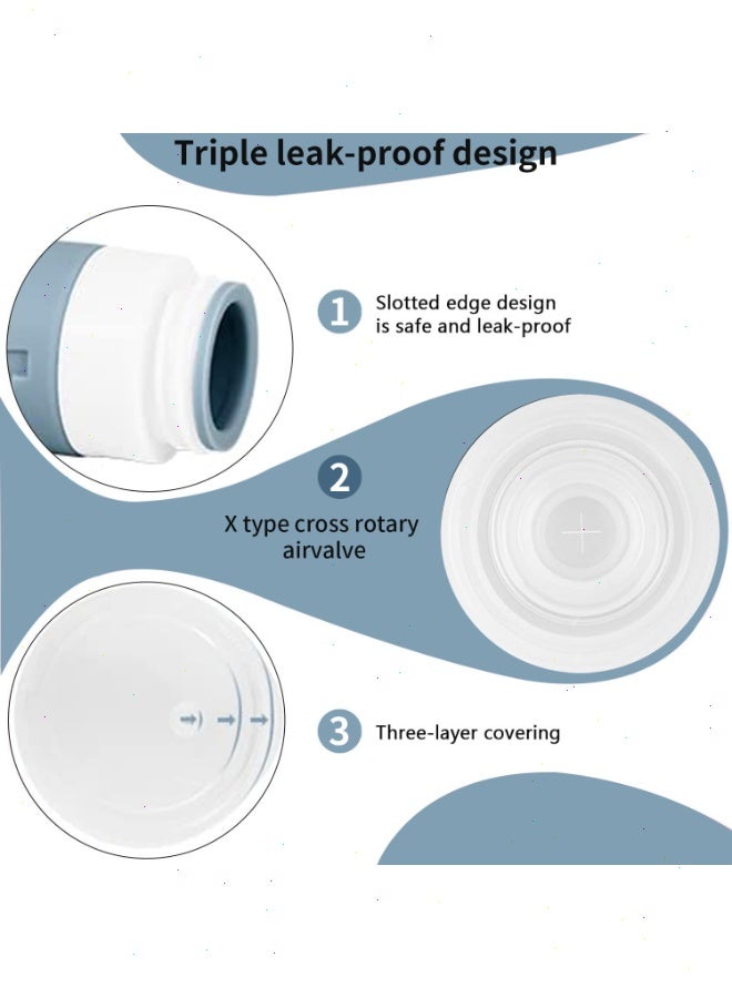 Topyich 16-Pack TSA Approved Travel Bottles Set, Leak-Proof Silicone Toiletry Containers with Spray Bottles, Cream Jars, Funnel, Labels & Clear Travel Bag - Image 5