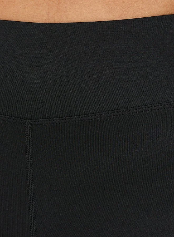 Styli High Rise Broad Waistband Straight Leg Active Pants