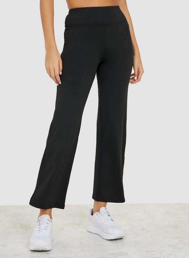 ستايلي اكتيف بنطلون رياضي بقصة مستقيمة وخصر عالي عريض - Image 1