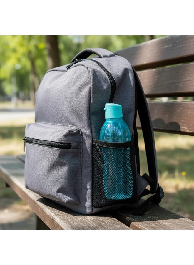 Tupperware Original Reusable - Hydration Fridge Bottle - BPA-Free - Leak Proof - Ideal for Gym, Office, Home Sports, Work & School Fliptop Eco Water Bottle, 1 Litre, Multicolor -Image colours -Set of 4 piece - Image 3