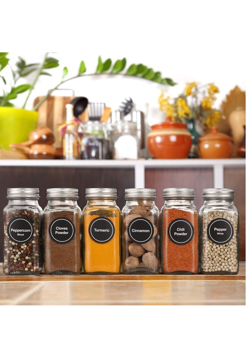 24-Piece Glass Spice Jar Set With Accessories Multicolour 120ml - pzsku/Z0B8967FD6AB0D769ED7AZ/45/_/1683210686/756bf3e7-47ed-4fa0-a90e-e3afd79c0f59