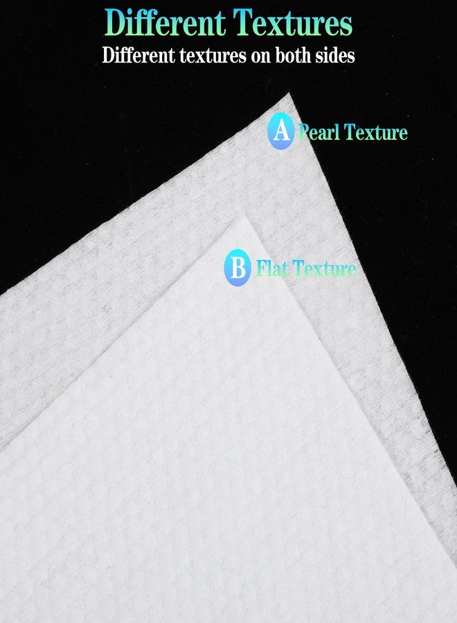 Molain 100Pcs Disposable Bath Hair Towels, 100% Cotton Absorbent Large Luxury Tissues, 27.5" x 12" Salon Spa Towels for Massage Yoga Camping Trips (White) - Image 4