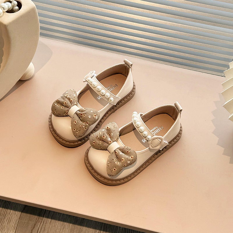 Girls'' Leather Shoes Spring and Autumn 2026 New Style Girls'' Princess Shoes Baby Soft-Soled Shoes Children''s Single Shoes - Image 2