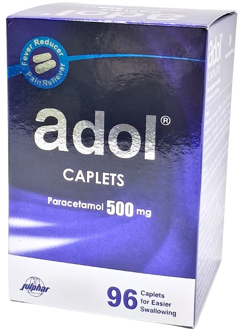 Adol 500Mg Tab 96'S (Everyday Pain & Fever Relief)