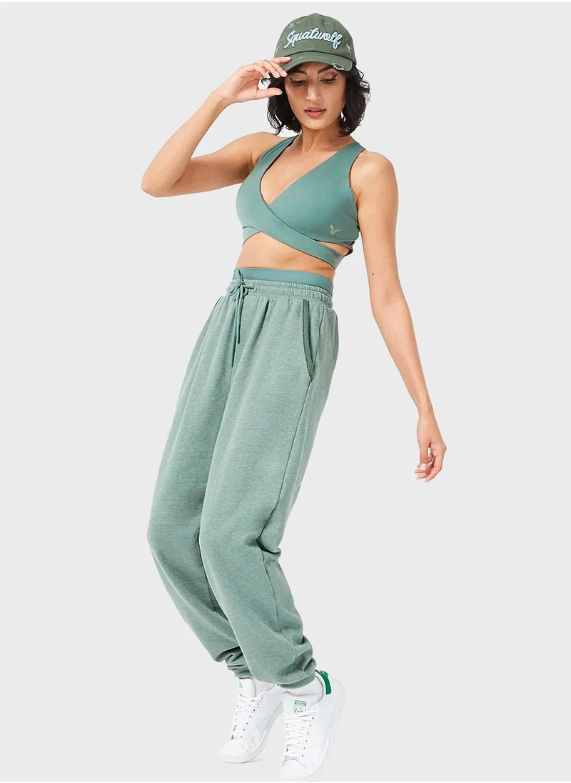 SQUATWOLF Wordmark Oversized Sweatpants