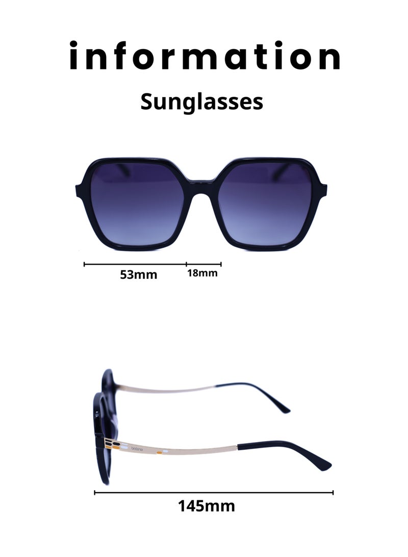 Baleno Wayfarer Frame Sunglasses - Classic and Stylish Design for Every Look | 100% UV Protection | Scratch-Resistant High-Quality Lenses  - Image 5