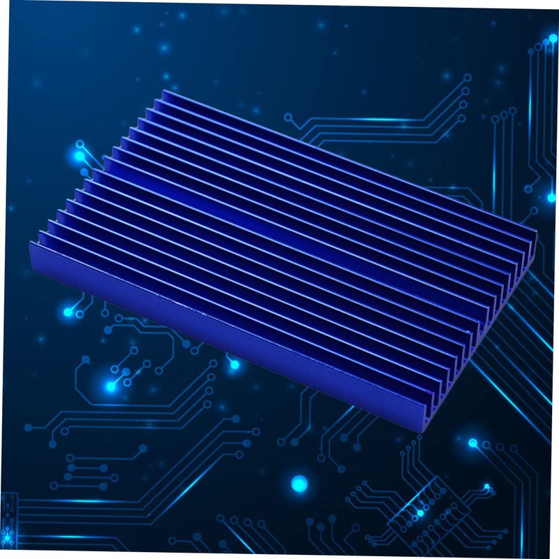 مشتت حراري من سبائك الألومنيوم لوحة مشعاع لـ PCB رقاقة IC محسن أداء التبريد - Image 4