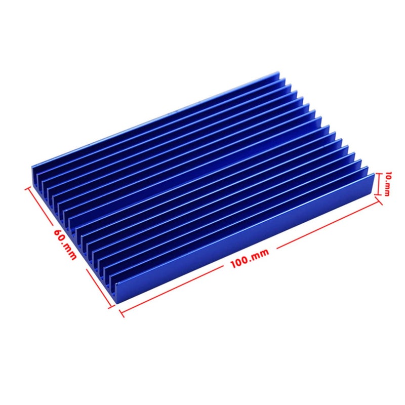 مشتت حراري من سبائك الألومنيوم لوحة مشعاع لـ PCB رقاقة IC محسن أداء التبريد - Image 3