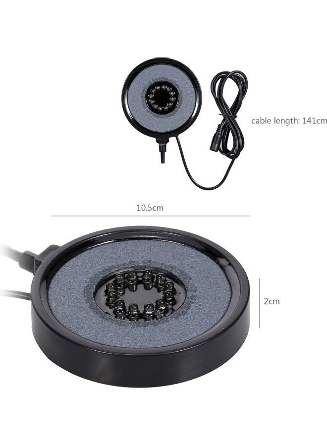 NIBEMINENT Aquarium Bubbler with LED Light Multicolour - Image 3