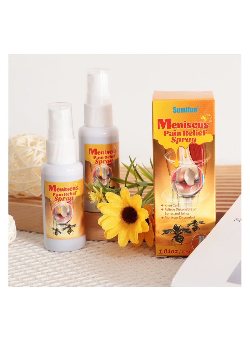 سوميفون بخاخ سم النحل لعلاج آلام العظام، كريم سم النحل لعلاج آلام المفاصل والعظام، بخاخ سم النحل لعلاج المفاصل والعظام من نيوزيلندا، جل سم النحل لتخفيف آلام المفاصل، الرقبة، الخصر، الساق (قطعتان) - Image 1