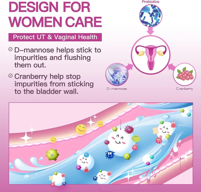 ZEBORA Probiorics for Women Probiotics Powder 50 Billion CFUs 13 Strain Womens Probiotics with Prebiotics for Digestive Health and Immune Support Cranberry for Urinary  Vaginal Health 30DaySupply - Image 5