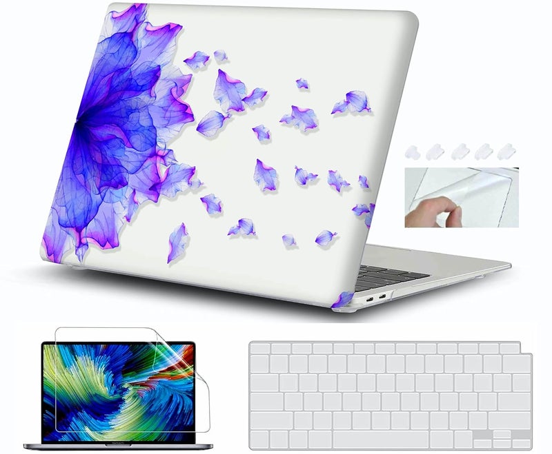 GIOIA BAZAAR Case for MacBook Air 13 Inch M1 A2337 A2179 A1932 2018-2020 Release Retina Display &Touch Id, Plastic Hard Shell Case Cover (Design31) - Image 1