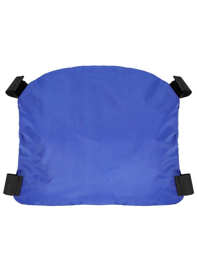 Kayak Storage Bag Water Resistant Kayaking Bag Mesh Storage Organizer Bag for Kayak Chair (Not Included) Blue