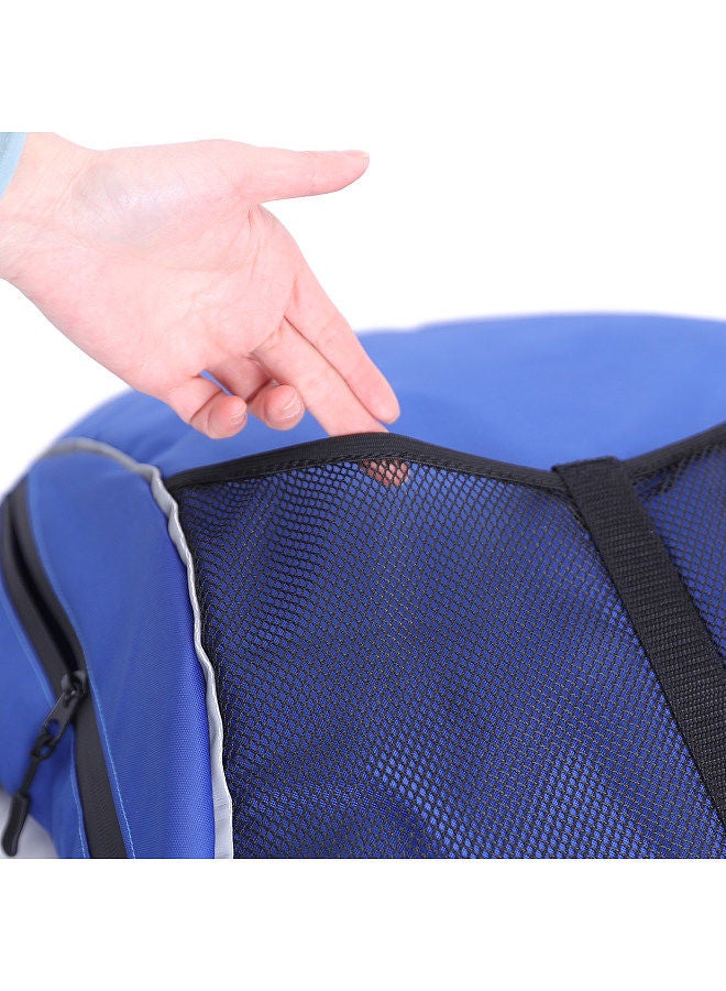 Kayak Storage Bag Water Resistant Kayaking Bag Mesh Storage Organizer Bag for Kayak Chair (Not Included) Blue