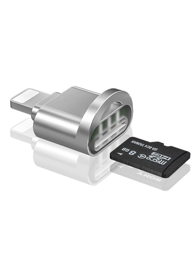 Ant High Speed Transmission Micro SD Card Reader for iPhone iPad (Silver 3.0)  - Image 2