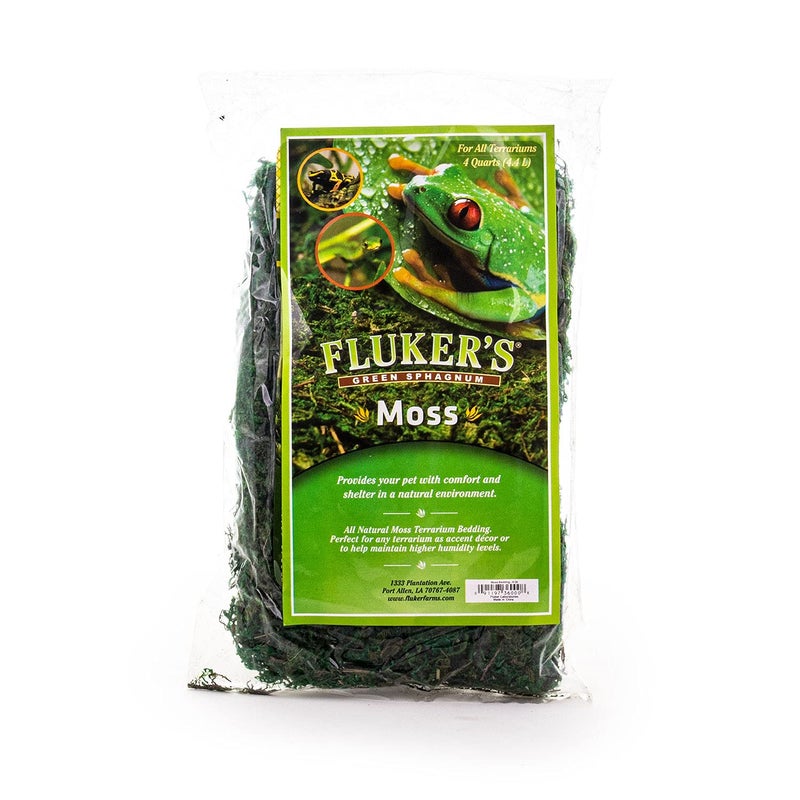 Fluker's Green Reptile Terrarium Moss, 4,Quart - Image 1