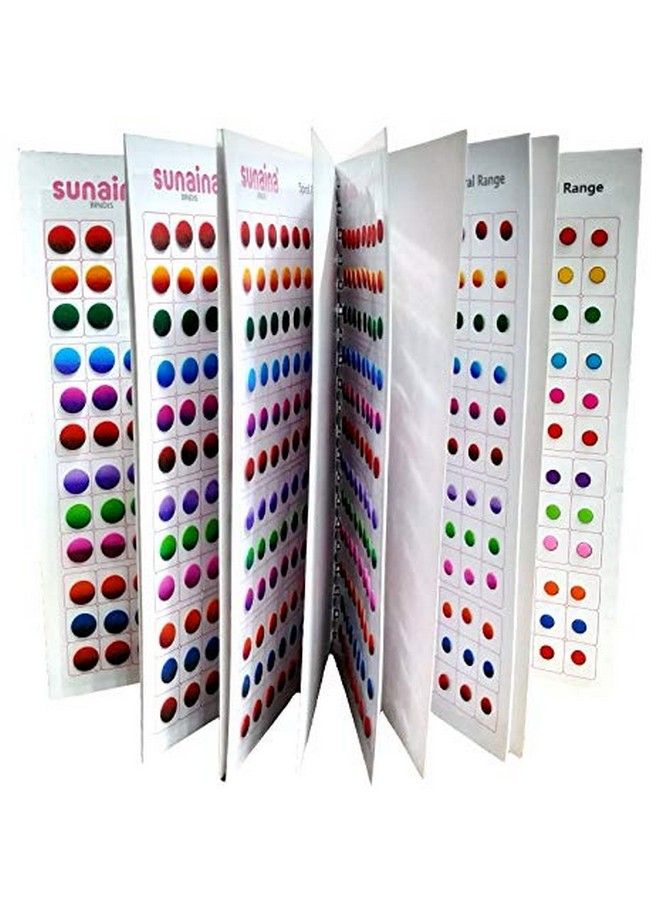 Sunaina (Original) Spiral Doubleshade Multicolour Bindi Book For Women Pack Of 1 - Image 4