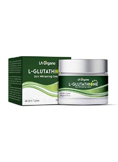 LA Organo LGlutathione Cream For Skin Whitening Reduces Dark Spots And Skin Ageing With Vitamin C & Kojic Acid 50gm  - Image 1
