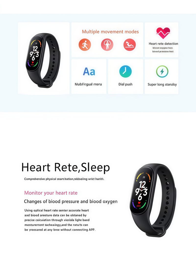 Coconut Kids Smart Watch for Boys Girls,Kids Fitness Tracker Smartwatch with Heart Rate Sleep Monitor,Waterproof Pedometer Activity Tracker for Android iPhone,Birthday Present (Black) - Image 2