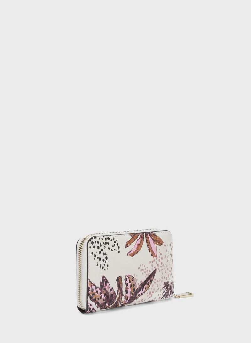 PARFOIS Flower Printed Purse