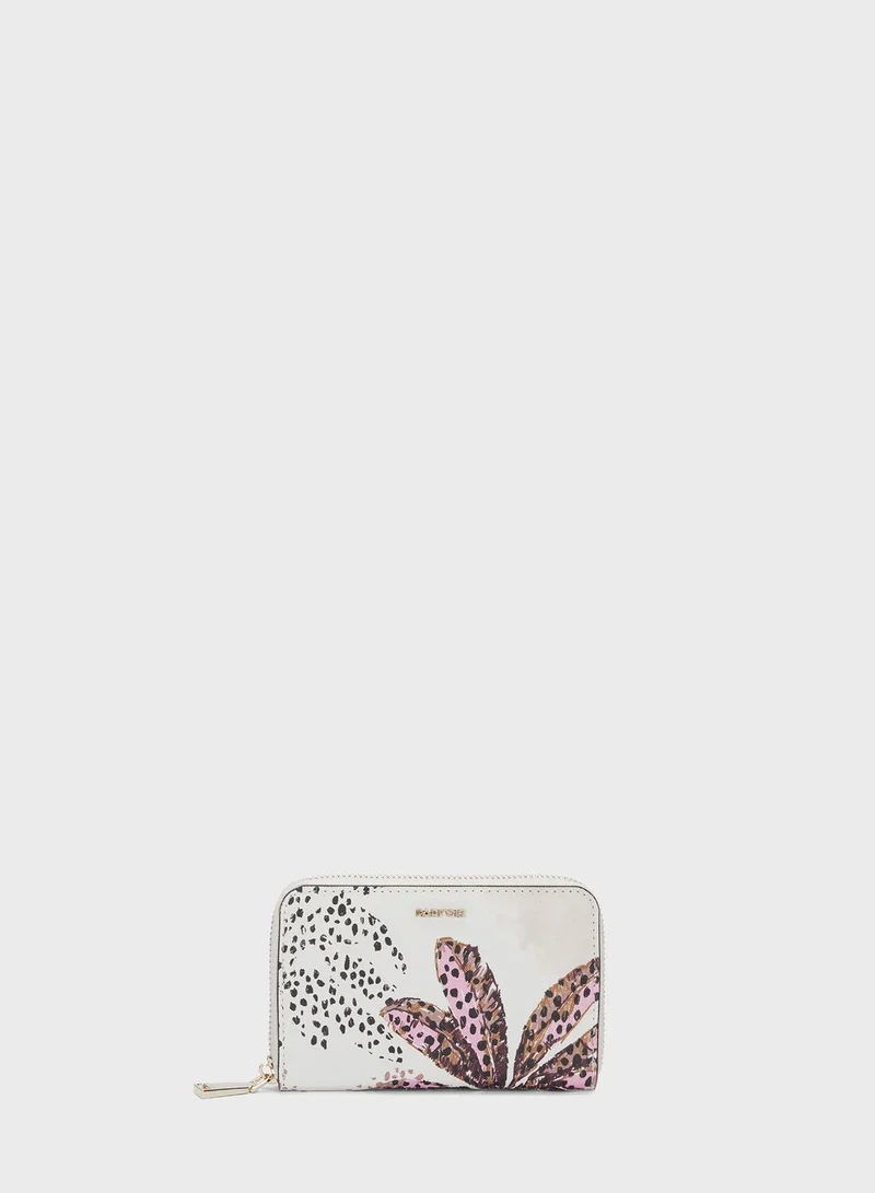 PARFOIS Flower Printed Purse