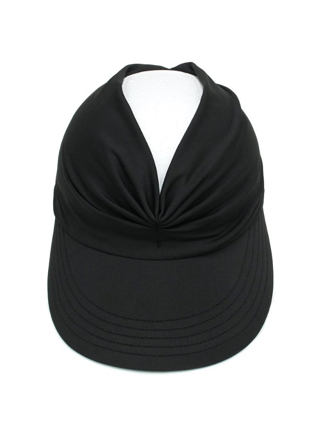 Women's Sun Visor Hat Wide Brim UPF 50+ UV Protection for Beach & Sport - Image 4