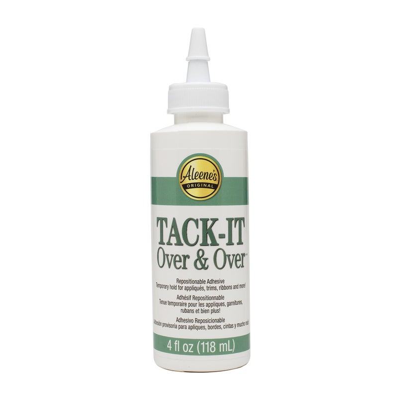 Aleene's 29-2 Tack-It Over & Over Liquid Glue 4oz, Clear - Image 1