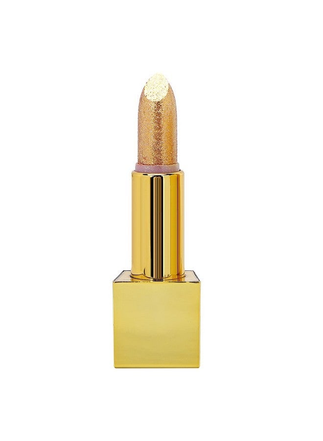 TMISHION Lipstick, Sparkle Lipstick Gold Bar Design Shimmering lipstick for long-lasting shine & intense color Waterproof Long-lasting Moisturizing Smooth Lips Make-up Cosmetics 3.5g(02) - Image 4