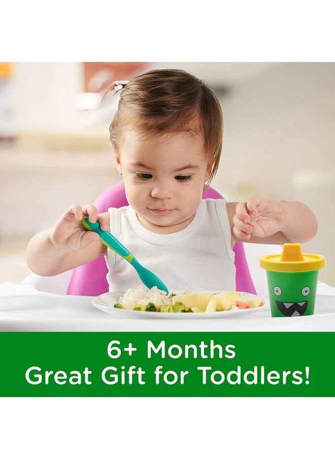 GAMAGO - Mommy'S Little Monster Baby Sippy Cup Adorably Cute Learner Sippy Cup For Babies Toddlers And Kids 6+ Months Old Holds 7 Ounces Bpa Free Food Safe Spill Proof - Image 1