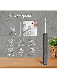 General Earwax remover suction, otoscope with endoscopic camera, electric ear cleaner, WiFi ear cleaner, 8 million pixels, IPX5 waterproof for kids  - Image 3