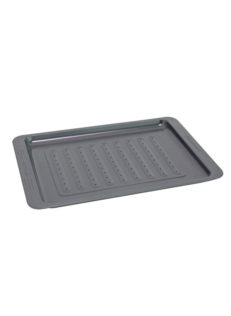 Maximus Small Crisping Baking Tray Premium Non Stick Dimension 38.5 x 26 x 2cm - Image 1