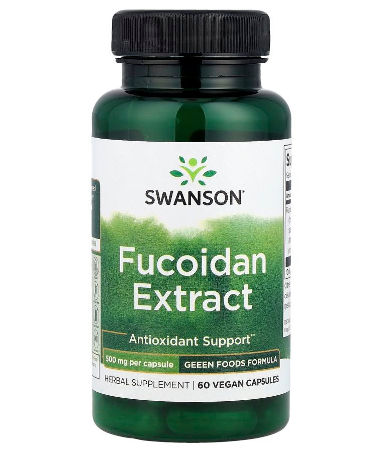 SWANSON Fucoidan Extract 500 mg 60 Vegan Capsules