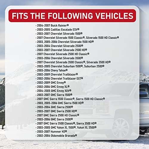 AA Ignition Replacement Steering Wheel Control Switch Kit - Compatible with Buick, Cadillac, Chevy, GMC - Silverado, Sierra, Tahoe, Yukon, Trailblazer 2002-09 - Replaces 21997738, 21997739,1999442, 1999443 - Image 5