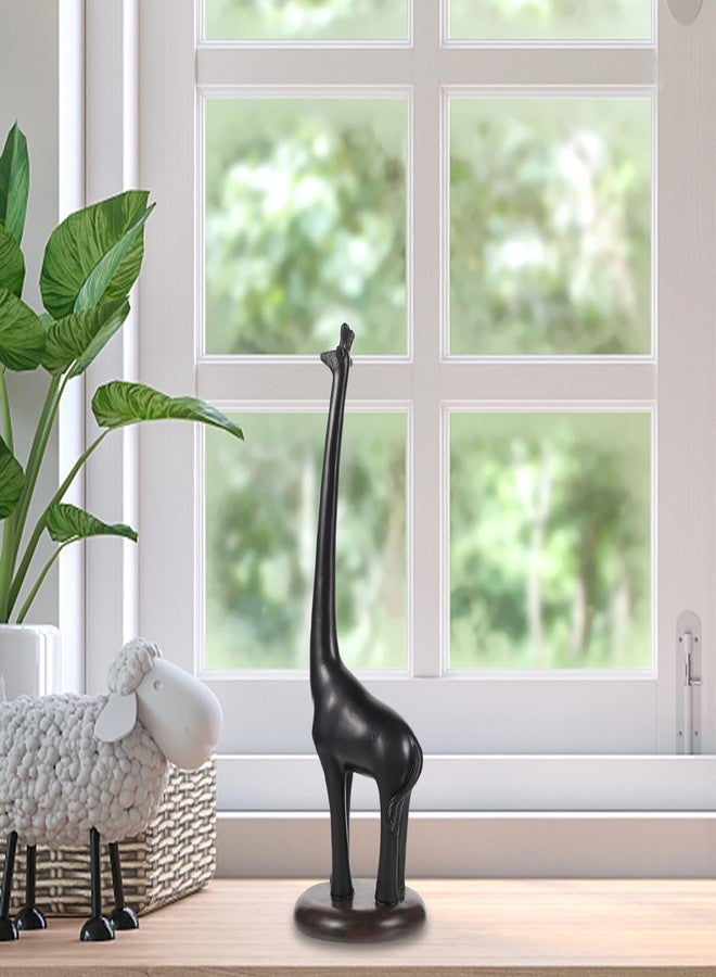 Amosfun Giraffe Toilet Tissue Holder Resin Standing Giraffe Paper Stand for Bathroom or Kitchen Countertop Ornaments 10 Inch Tall - Image 4