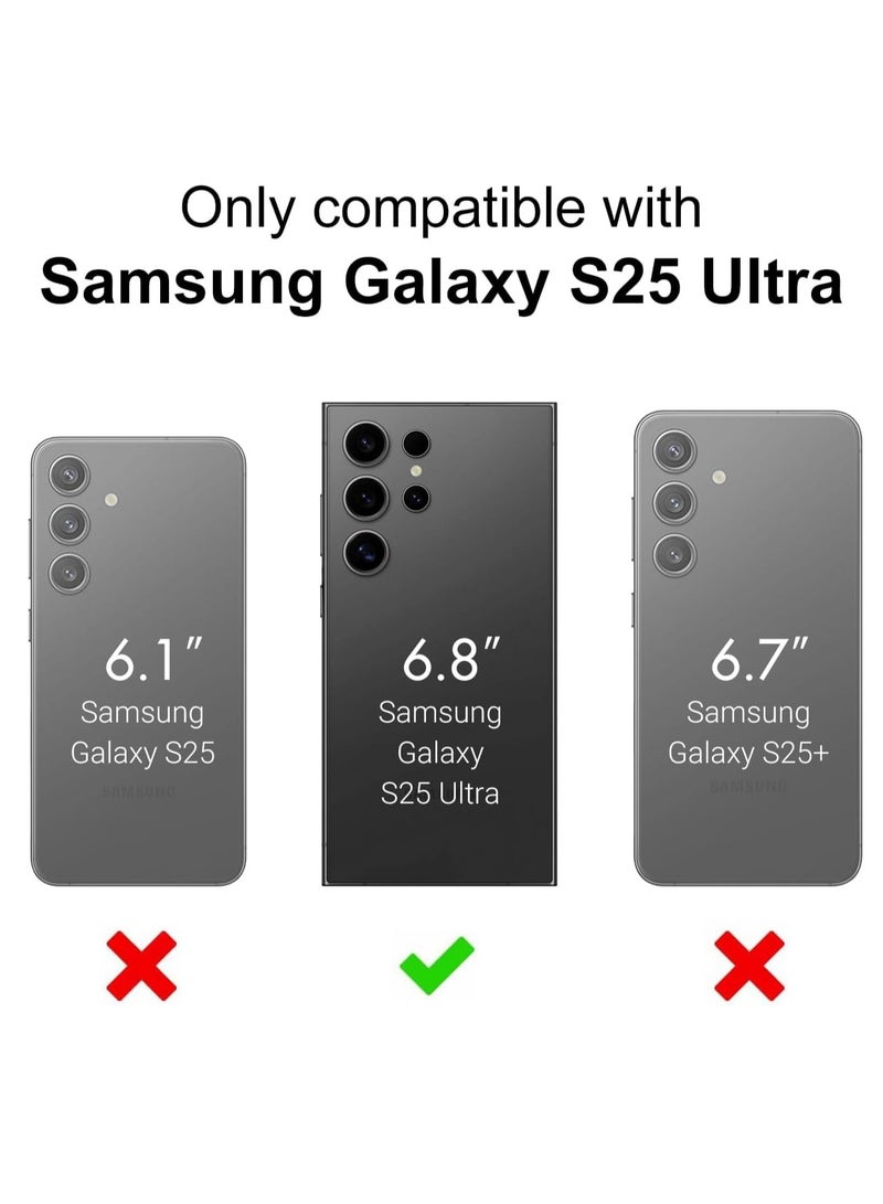 BORTONY Samsung S25 Ultra Case Liquid Soft Silicone Gel Rubber Galaxy S25 Ultra Cover Anti Scratch Shockprrof Protective Case for Samsung Galaxy S25 Ultra 6.8 Inch - Image 2