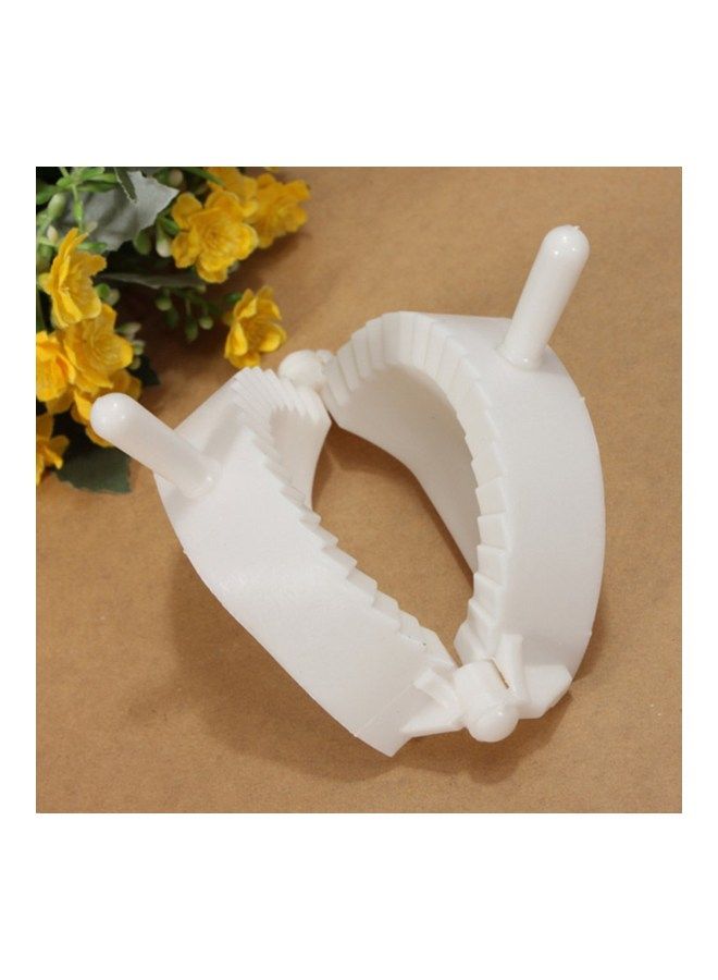 NIBEMINENT 3-Piece Dough Press Mould Set White - Image 4